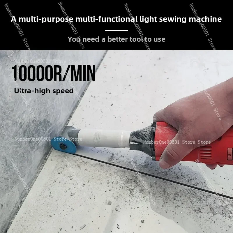 Electric Tile Grout Removal Tool Wall Floor Gap Cleaner Grooving Machine for Caulk Application