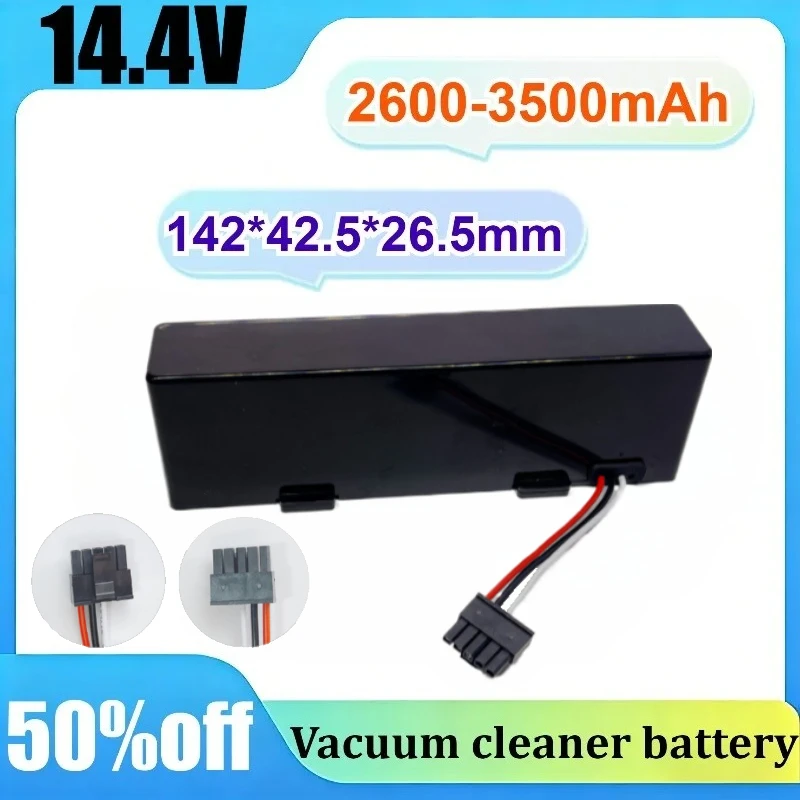 

14.4V 16.8V for Xiaomi Mijia STYTJ02YM for Conga 3290-3890 for Viom V3 V2 Pro for Haier JX37 Vacuum cleaner battery