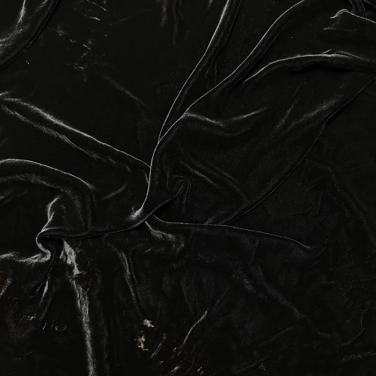 고급 벨벳 바닥 천 100 실크 표면 100 레이온 190g140 너비 새로운 중국 직물은 침대 커버를 코팅할 수 없습니다