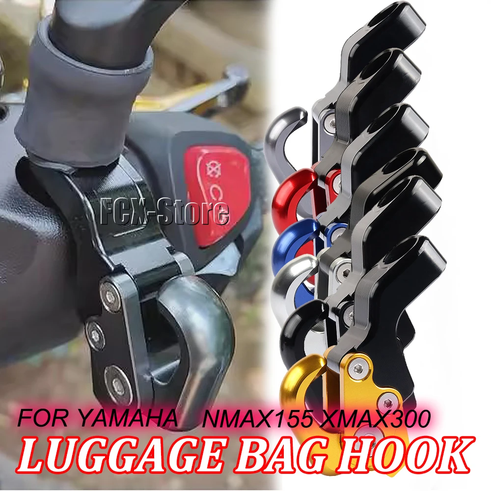 For YAMAHA XMAX 125 250 300 400 New Motorcycle Accessories Universal Luggage Bag Hook Claws Hanger Crotchet Grip Helmet Holder