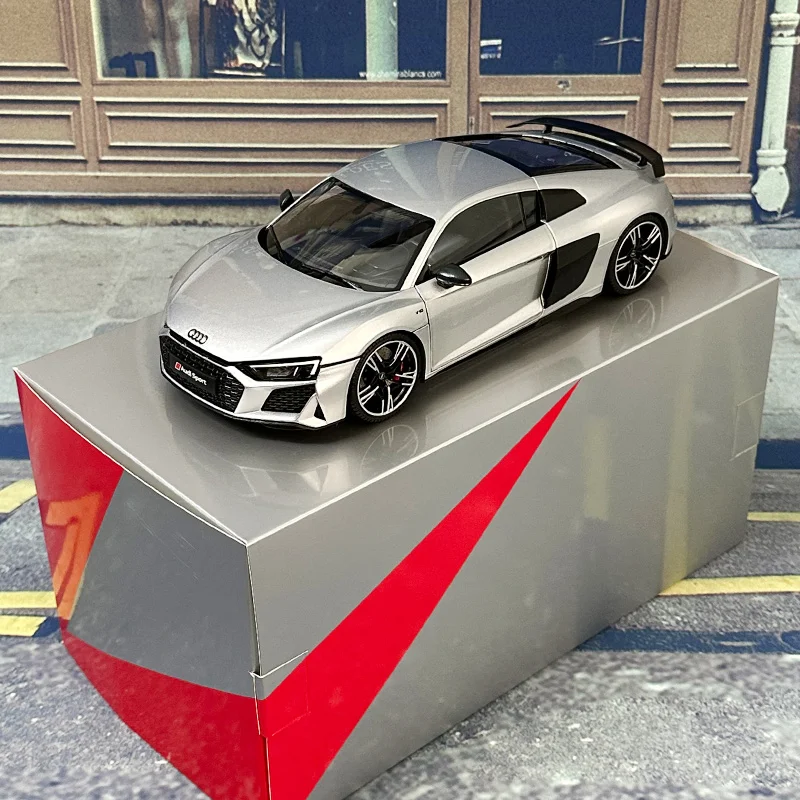 KengFai 1:18 2021 R8 convertible Audi performance car alloy