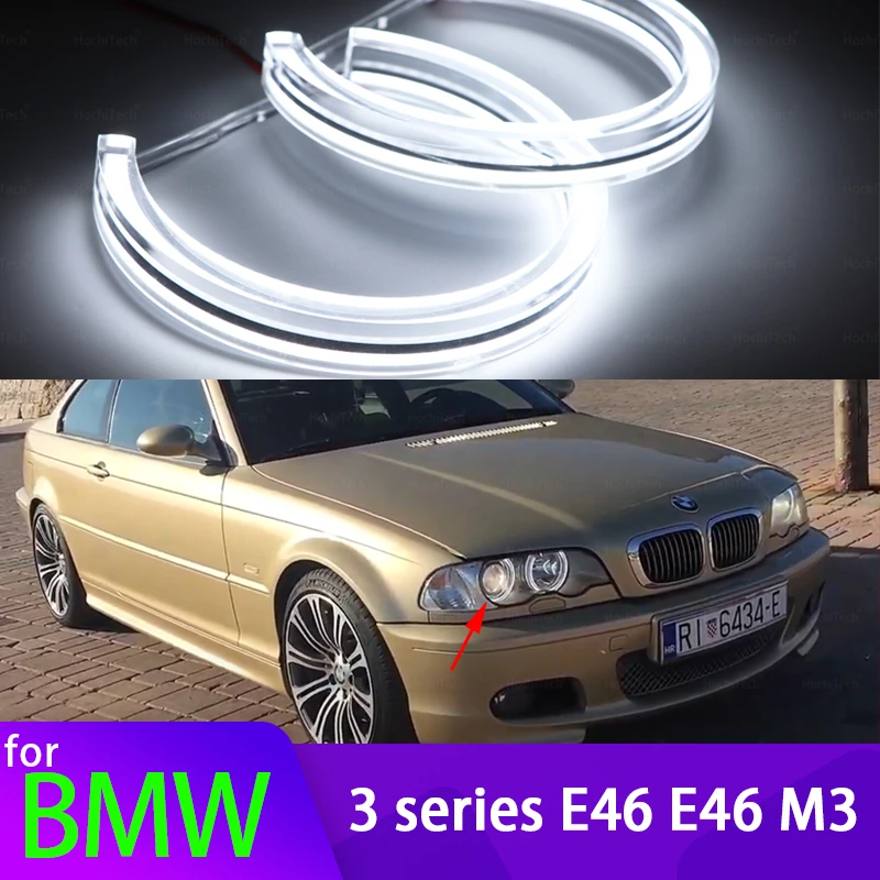 

Horseshoe Shape Halo Rings Light Daytime Light 6000K White for BMW 3 Series E46 316i 318i 320d 320i 323i 328i 330i 325xi 330d