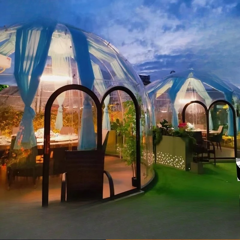 

PC Star Room Restaurant B & B Scenic Area Same Bubble House Fully Transparent Movable Sun Room Outdoor Tent