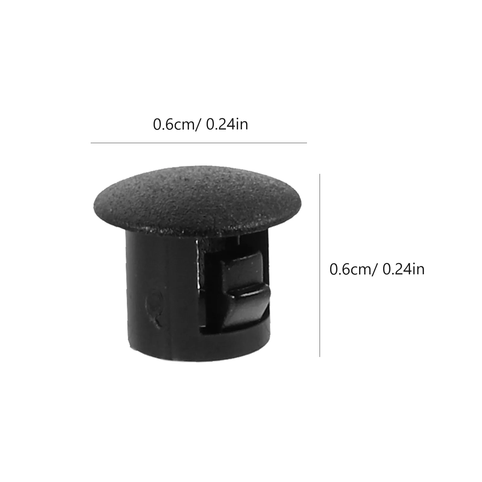 20개 나사 플러그 10mm 소형 구멍 플러그 커버 가구 캐비닛 도어 창문 재사용 가능한 플라스틱 구멍 캡 고정 하드웨어
