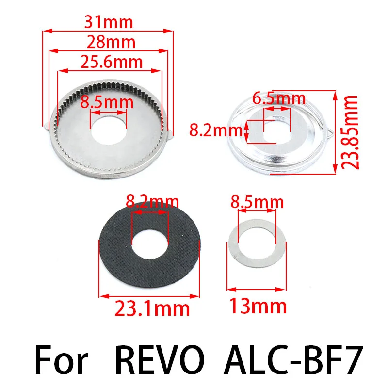 Water Drop Wheel Boat Angling Unloading Force Alarm Modification Gasket Accessories,For ABU REVO53ALF MGX2 ELITE6 LX992 UCBF87