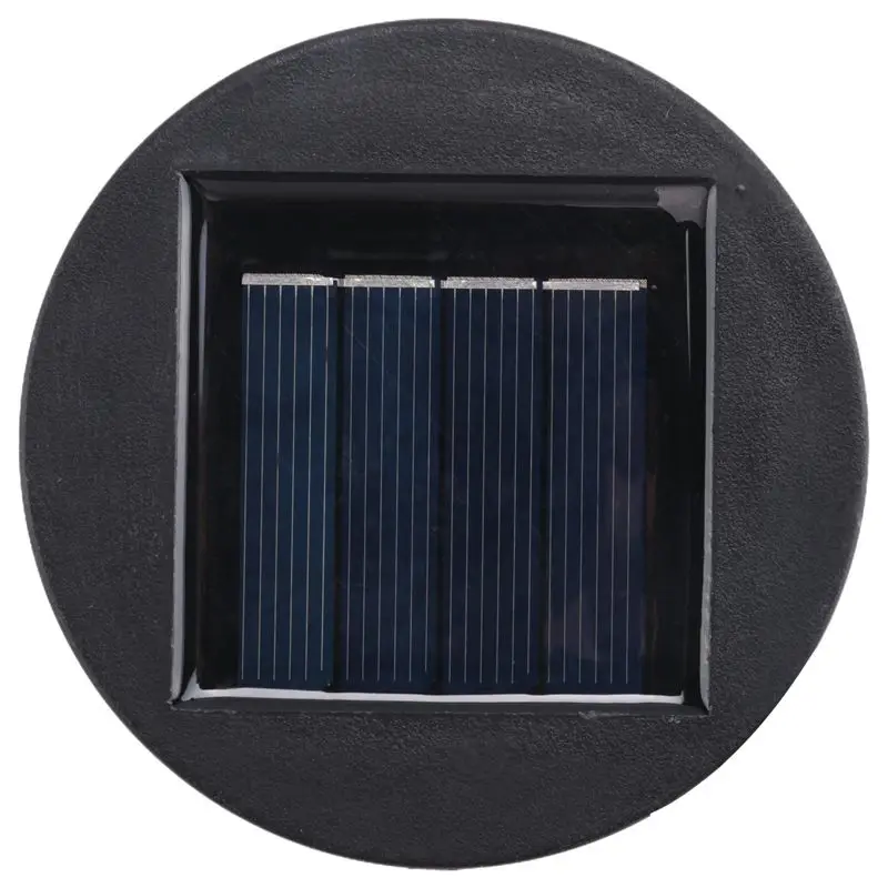 Daily Sale 2X Smart Garden Solar Powered Replacement Round LED Light Box Solar Battery Box Solar Cells Poly Li- Battery Charg
