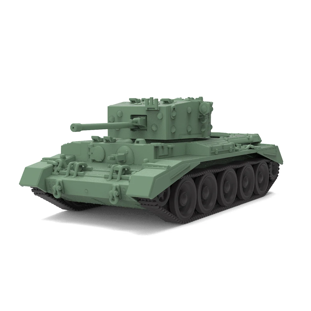 SSMODEL SS818 1/144 1/160 ทหารชุด British Cruiser Mk VIII CavalierI(A27M) Miniature โรงงานก่อสร้าง