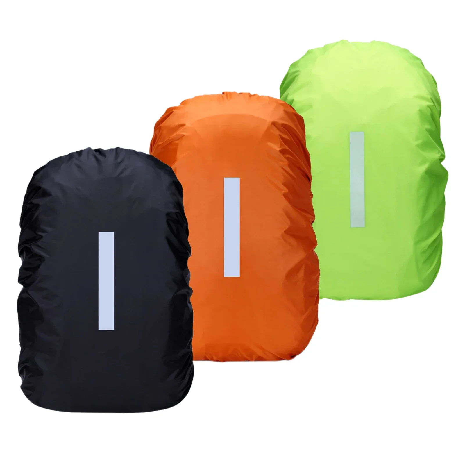 Waterproof Backpack Rain Cover Anti Slip Compact Portable with Reflective Strips for Hiking Camping