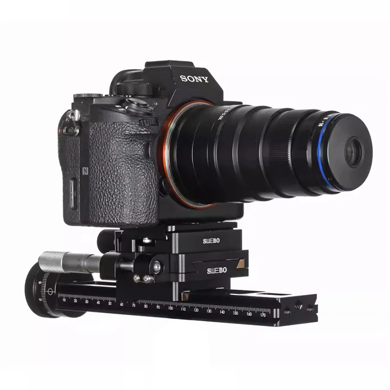 DP1 2-Accuracy Macro Focusing Slide Rail, Focus Stacking, Two-speed one-way micrometer head