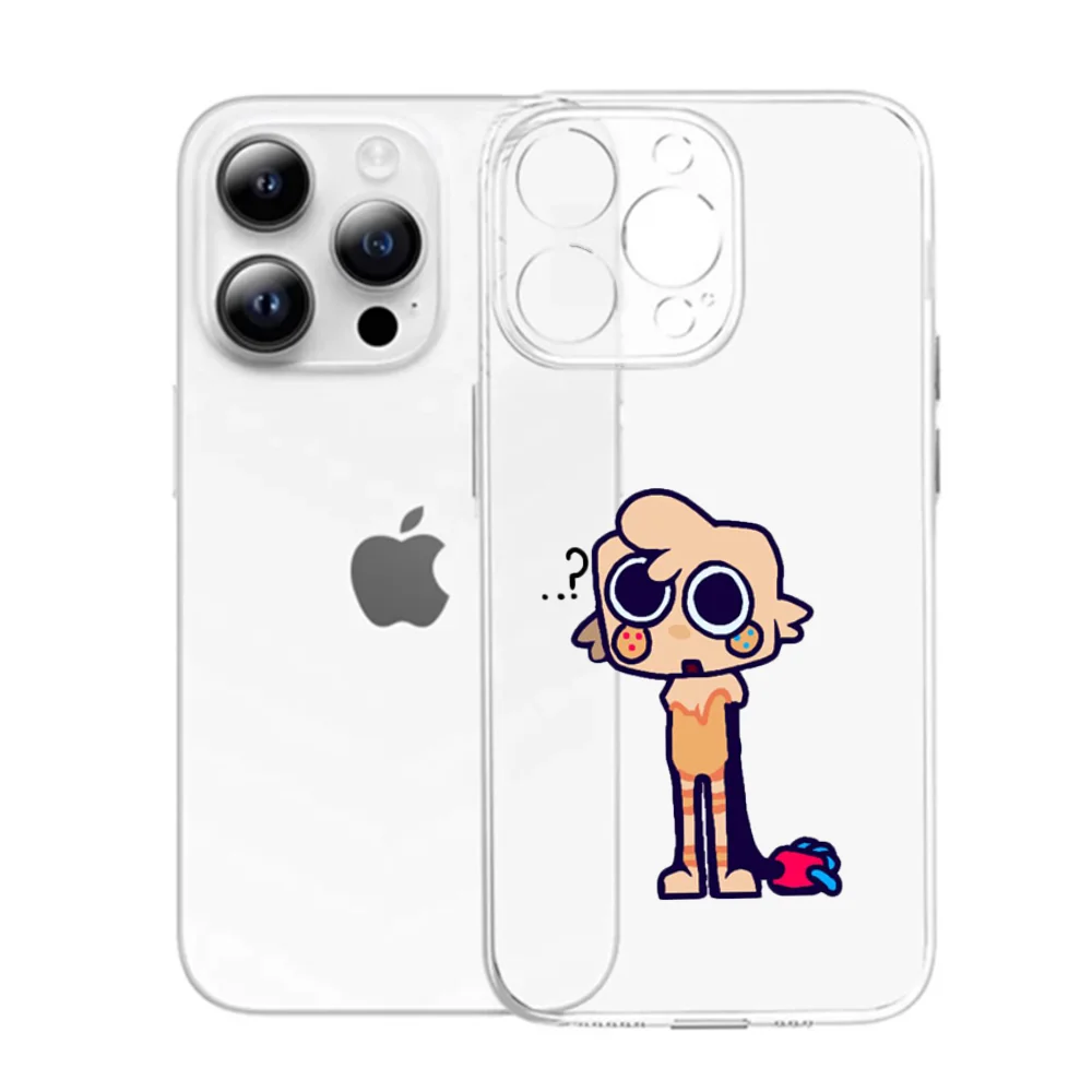 Bassie D-Dandys W-WorldS Charactors Phone Case For iPhone 16,15,14,13,12,11 Pro,Max,Plus,X,XS,XR,SE,Mini Transparent Silicone - Image 3