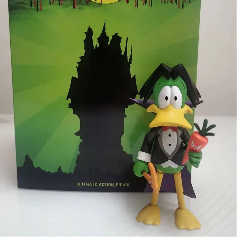 12CM In Stock Happy Childhood Count Duckula Figures Model Toys Vegetarian Count Shf Action Figure Moving Collecto Festival Gifts