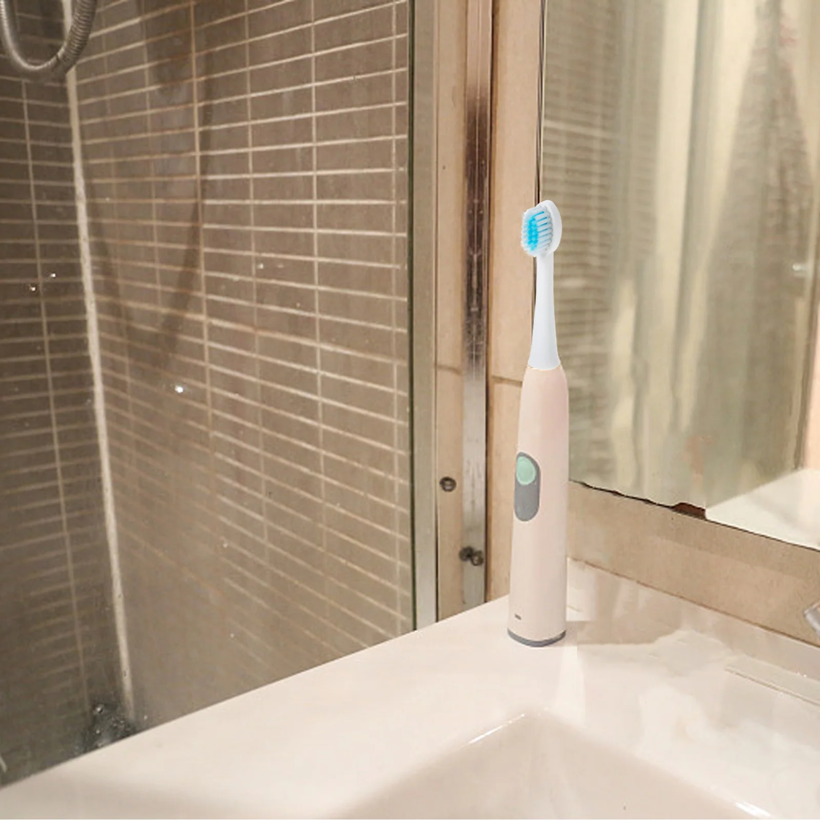 

6Pcs Electric Toothbrush Replacement Heads Premium Durable Bristle Brush Accessories for Adults Rechargeable Vibration