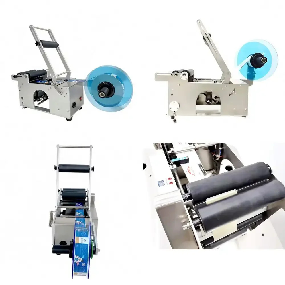 

Qwinn (2026) Горячая распродажа: Этикетировочная машина MT-50 для рулонных этикеток и наклеек на бутылки