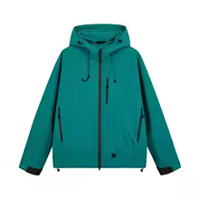 Unisex Waterproof Hooded Hiking Jacket