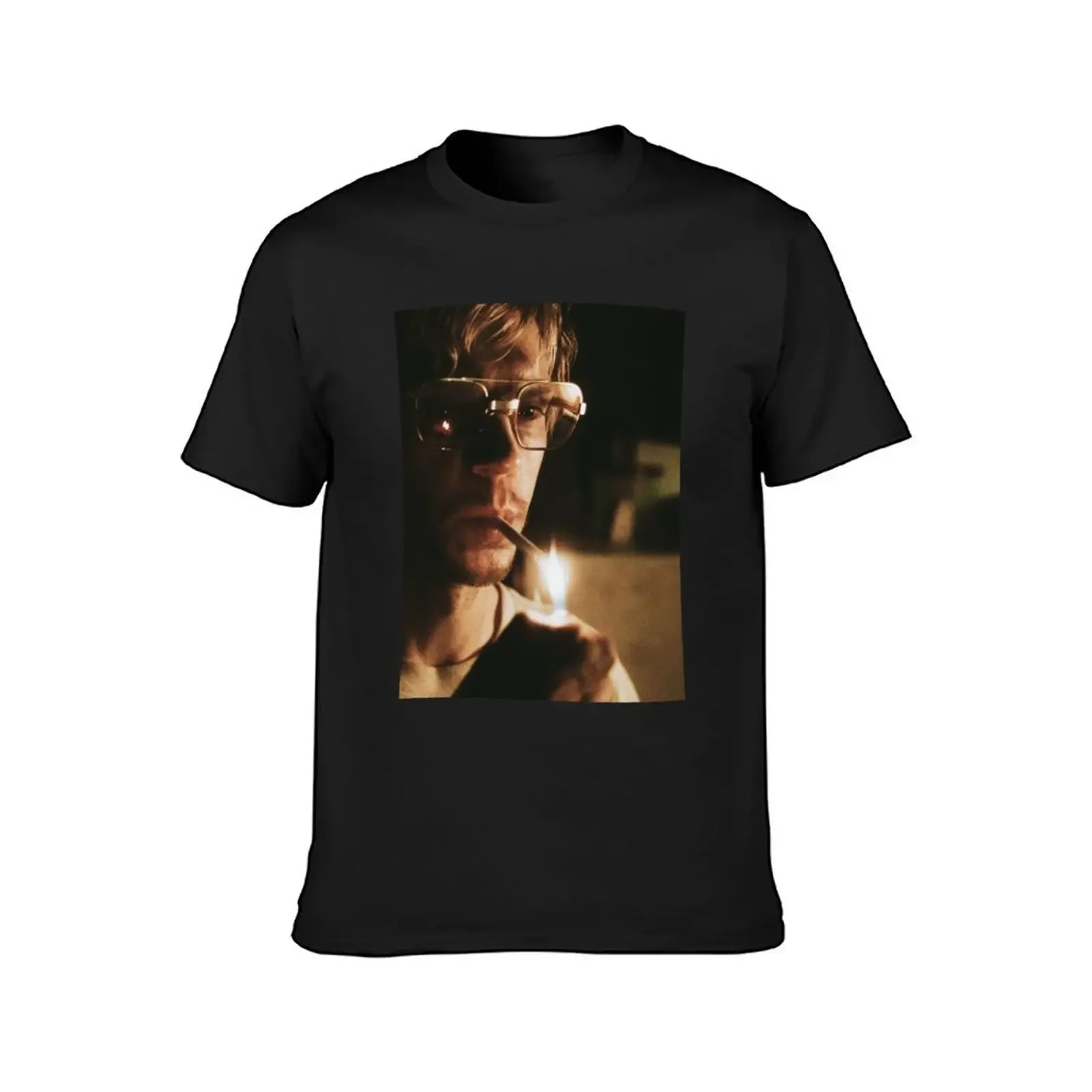 evan peters T-Shirt customs heavyweights oversizeds mens white t shirts