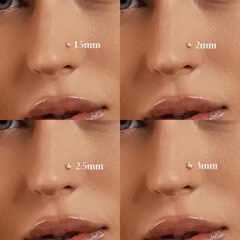 8 最佳銷售 鈦金屬鼻環 - №5