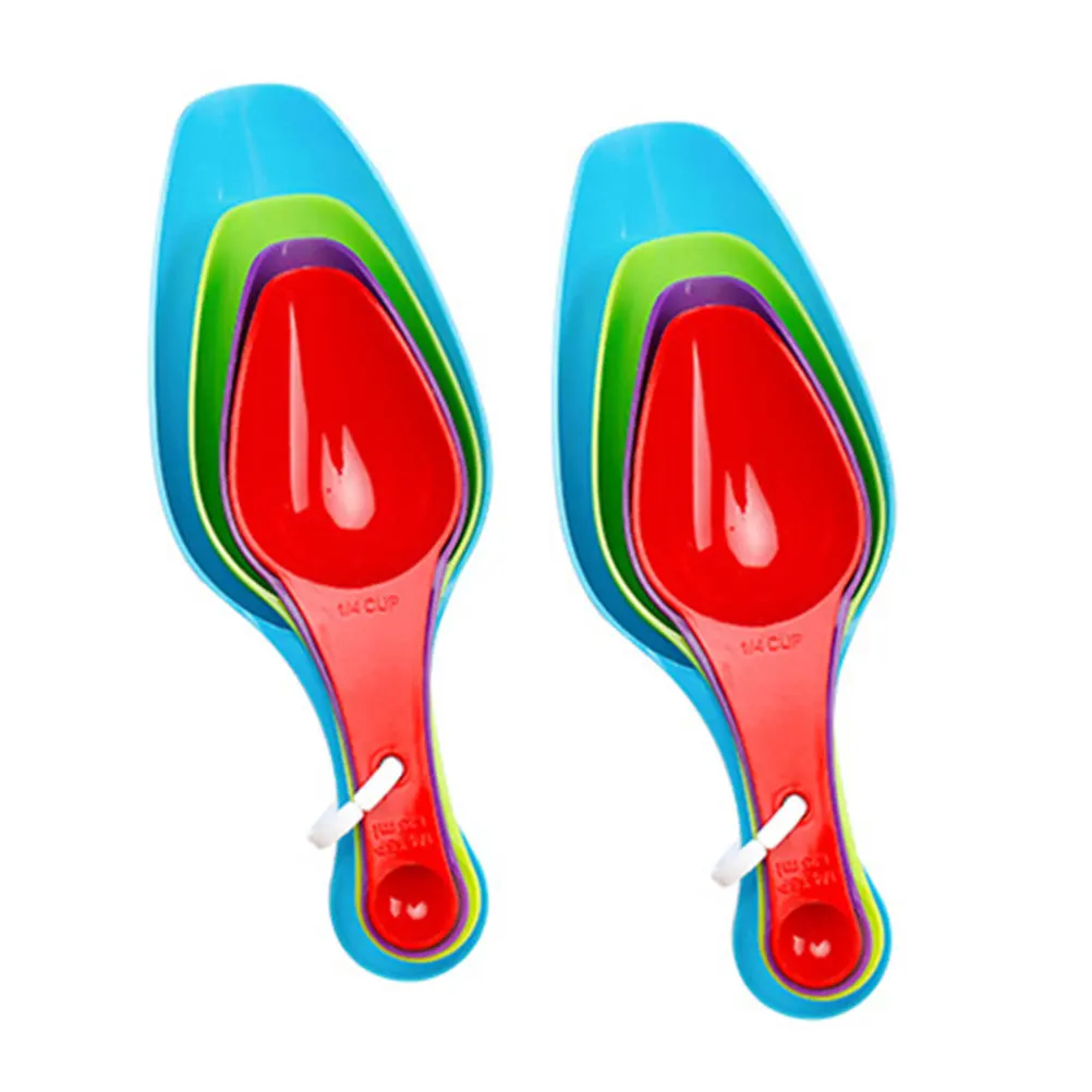 

Набор из 2 мерных ложек: кухонные гаджеты, двусторонние мерные ложки для выпечки, специй и приправ