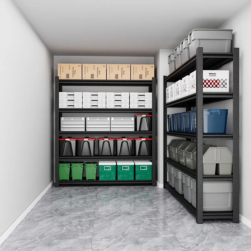 Customized. Shelf Shelf Multi-Layer Floor Household Storage Room Storage Rack Balcony Supermarket Warehouse Commercial Angle Ste