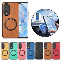 Magnetic Ring Classic Back Cover For Huawei Magic 4 Honor 80 Se 70 5G X40 X9 Play 6C Nova 9SE Y90 Fashion Slim Phone Case