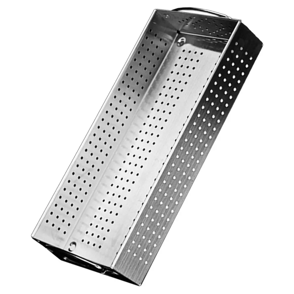 

Stainless Steel Utensil Box Large Capacity Drainage Design Metal Chopsticks Case For Kitchen Home Storage Organizer Countertop