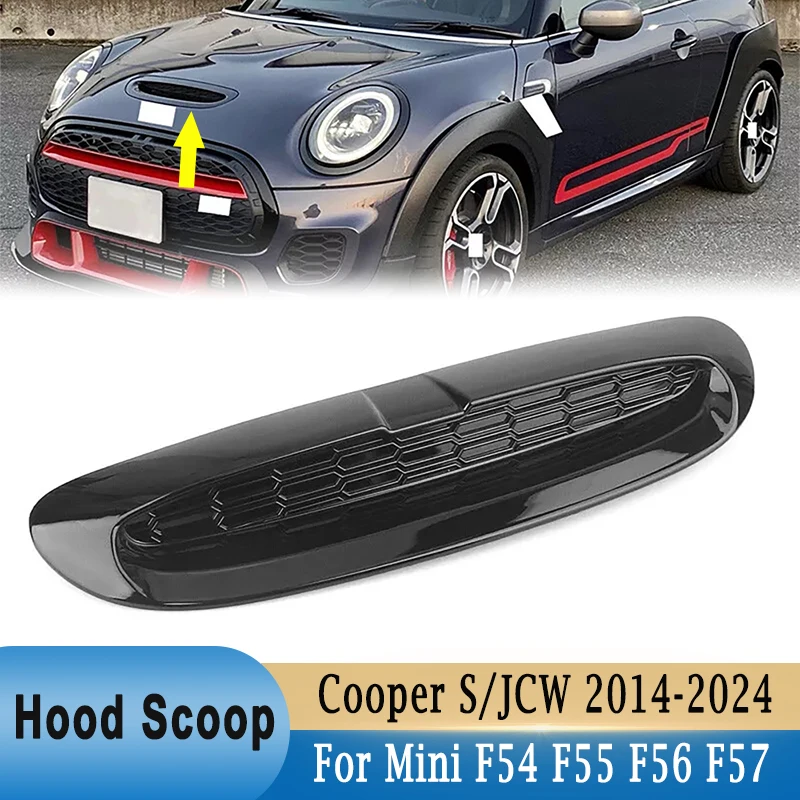 

Совок капота Gen 3, для MINI F54 F55 F56 F57 Cooper S SD JCW 2014-2024, совок капота двигателя, вентиляционное отверстие 51137328312 51137376052