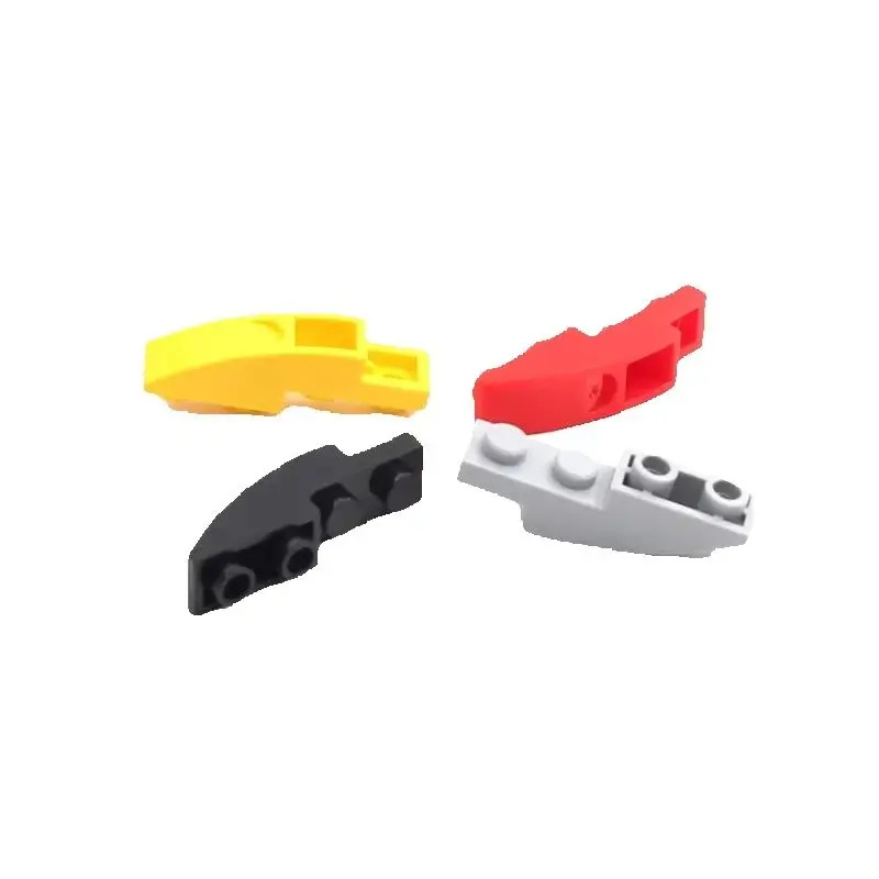 10pcs 13547 small particle building block, 1 Chinese made spare part 1x4x1 reverse curved surface