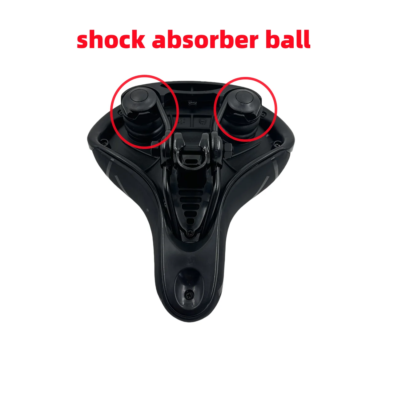 Hollow Breathable Bicycle Saddle Men Women MTB Road Bike Saddle Shock Absorbing Comfortable Big Butt Bike Seat Safety Warning