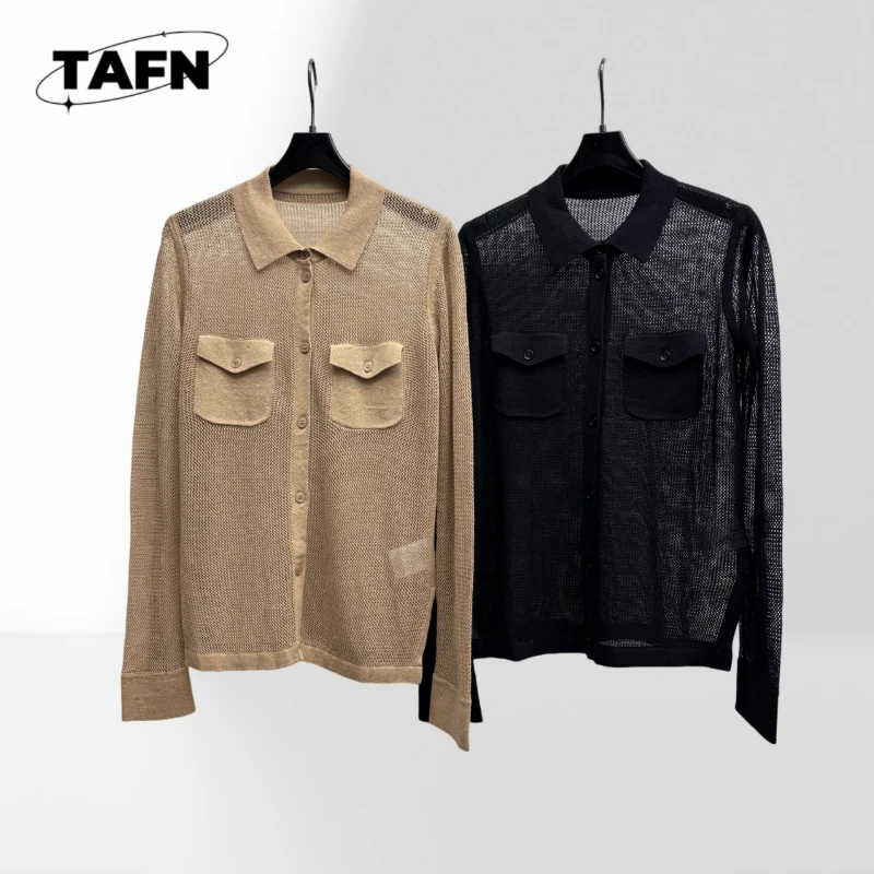 

Lapel Mesh Shirt Mesh Linen Silk Printed Soft Cotton Tee | Casual Outfit for Daily Wear Boho StyleTee with Ethnic Print AE1826