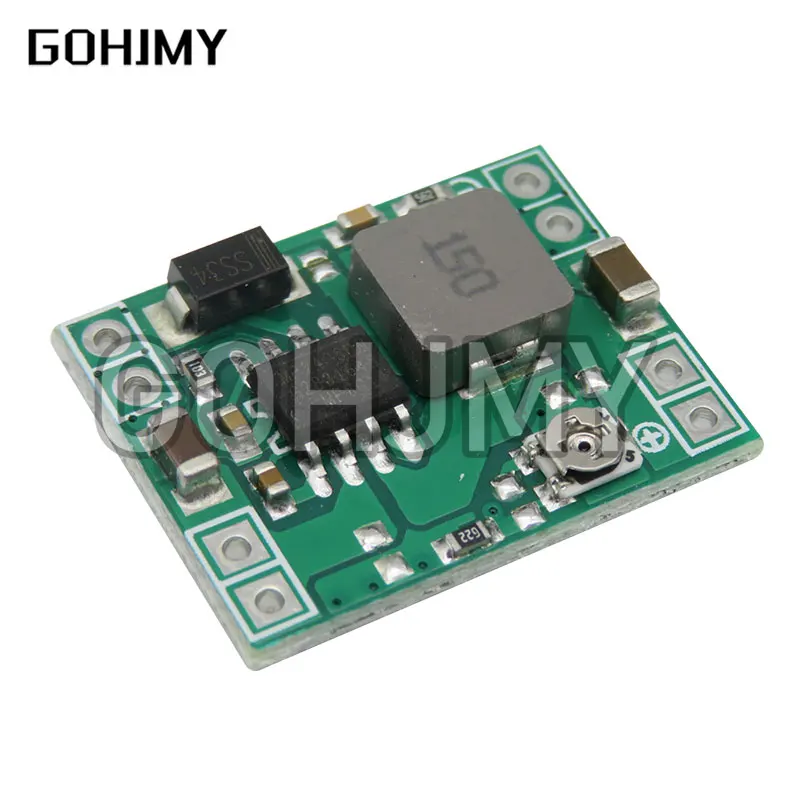 

50PCS MP1584 Ultra-small size DC-DC step-down power supply module 3A adjustable step-down module super LM2596