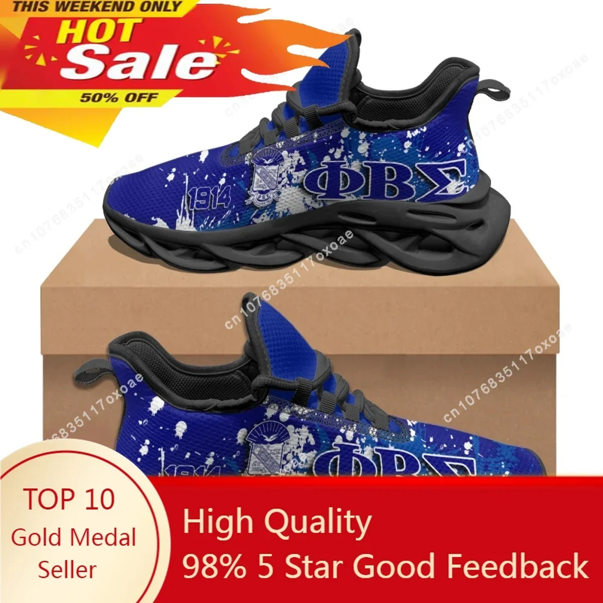 

Hot Phi Beta Sigma Sorority Print Women's Sneakers Summer Autumn New Comfort Outdoor Sports Shoes Non-slip Vulcanized Trainers
