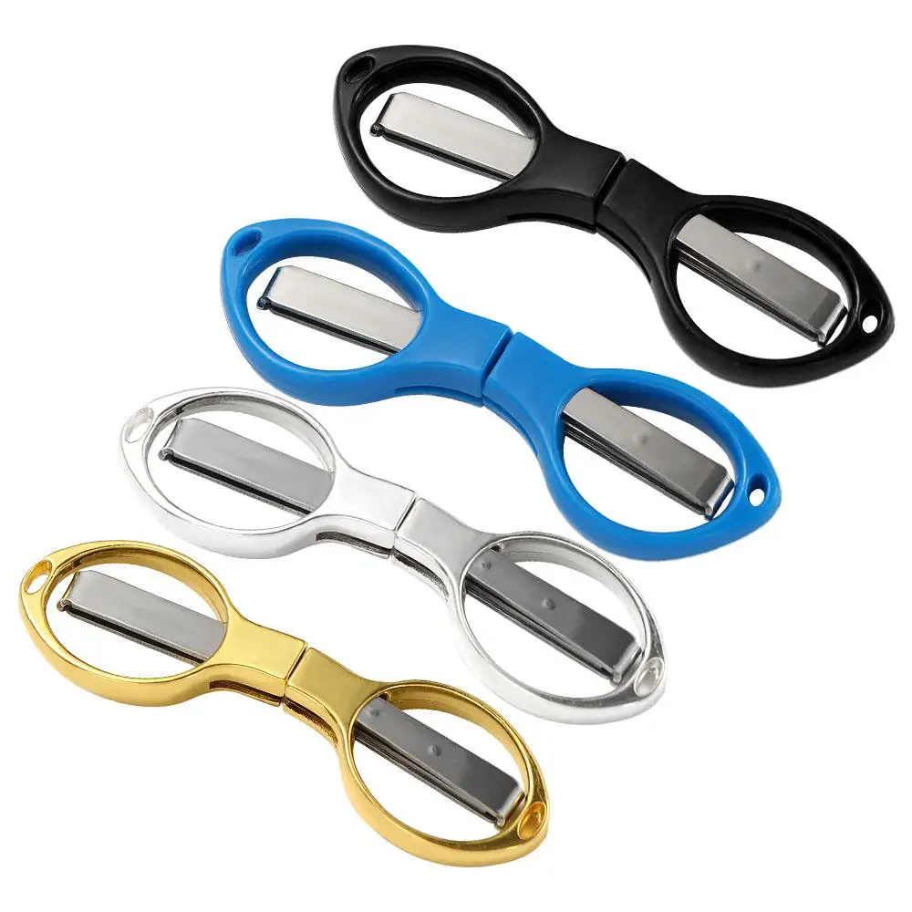 Folding Durable Fishing Tackle Gear Stainless steel Fly Fishing Fishing Line Cutter Line Scissors Clipper Nipper