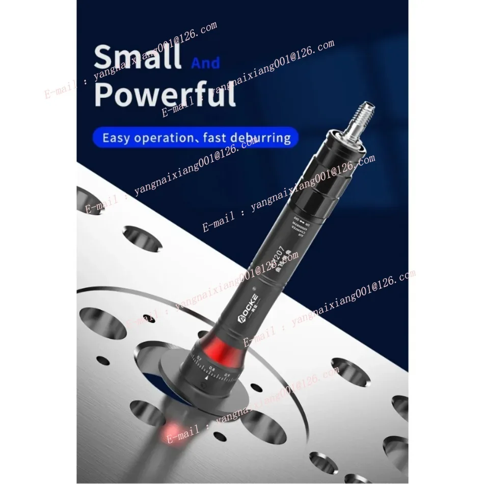 AX207 Mini Pneumatic Chamfering Machine 45° Metal Deburring Chamfer Handheld Adjustable Trimming Arc Corner Debur Accessory