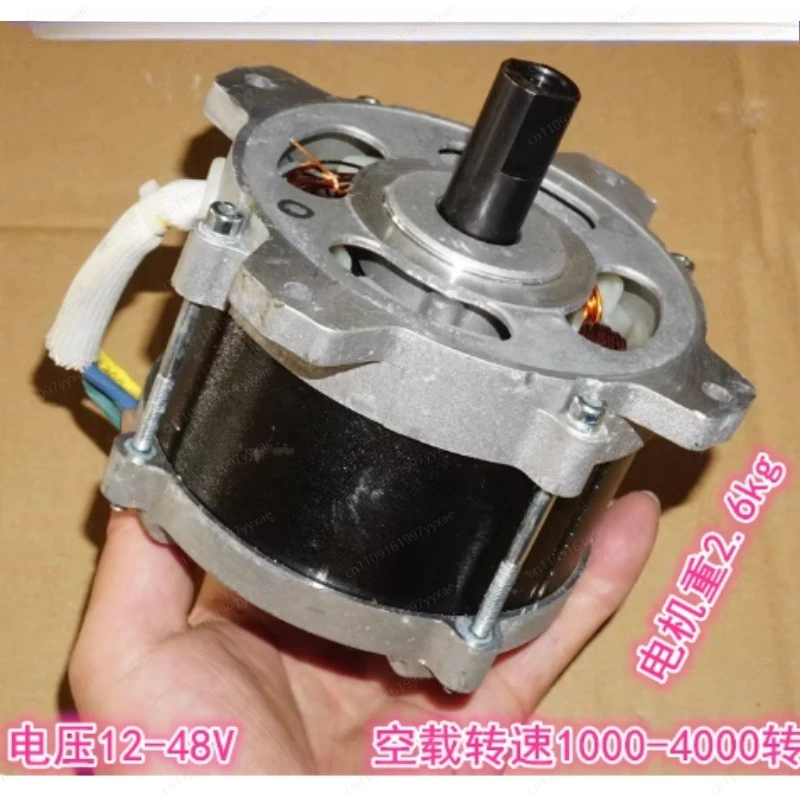 24V36V48V neodymium strong magnetic high power brushless motor 48V800W high torque brushless mechanical power motor