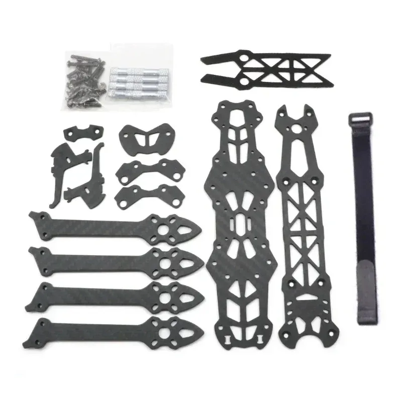 Mark4 Mark 4 7 بوصة 295 مللي متر FPV إطار من ألياف الكربون F4 V3S PLUS المكدس BLS 60A ESC 2807 1300KV فرش السيارات 7040 المروحة RC عدة