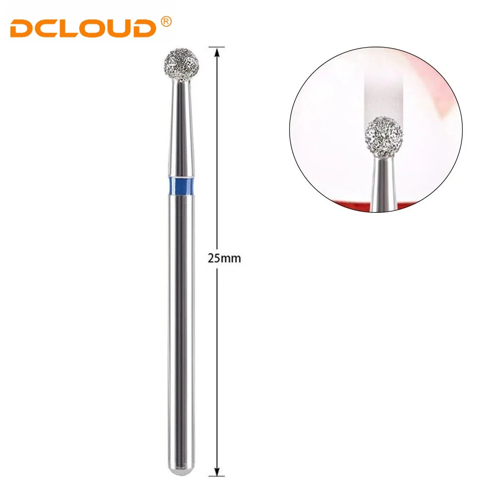 Dental Diamant Bohrer 10 teile/schachtel Bohrer Ball Runde FG 1,6mm Bohrer für High Speed Handstück Edelstahl Polieren Burs zahnarzt Werkzeug – Detail 3