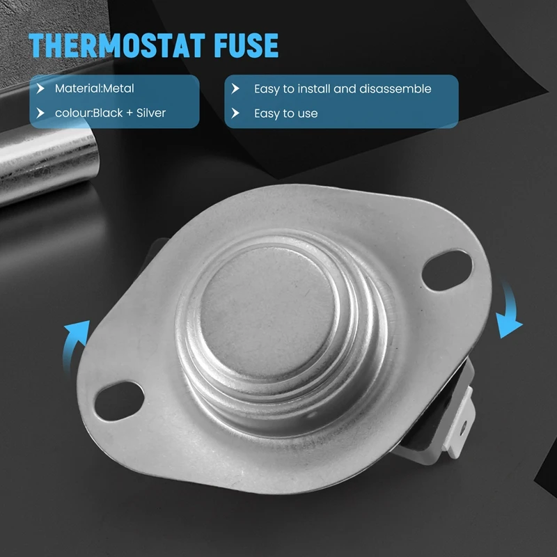 For 279769 Dryer Thermal Cutoff Kit Replacement For 3389946, 3398671, 3977394, 695563, AP3094224, 3390291