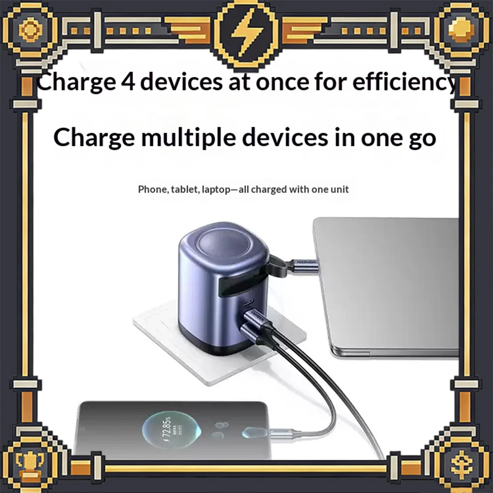 ugreen-65w-retractable-cord-charger-gallium-nitride-multi-port-pd-fast-charger-head-with-its-own-line-for-portable-gan