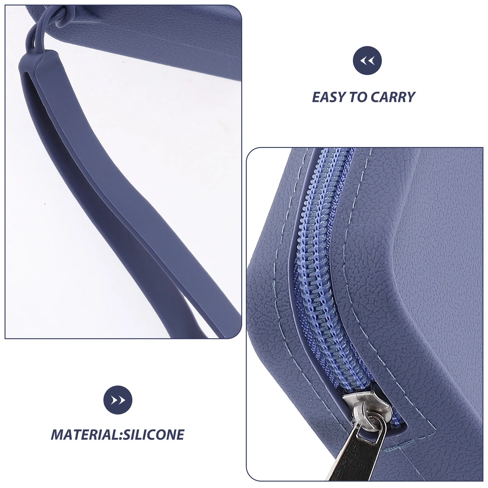 

Portable Silicone Dog Treat Pouch Durable Zipper Snack Bag for Dog Training Outdoor Walking Pet Treat Holder Puppy Training