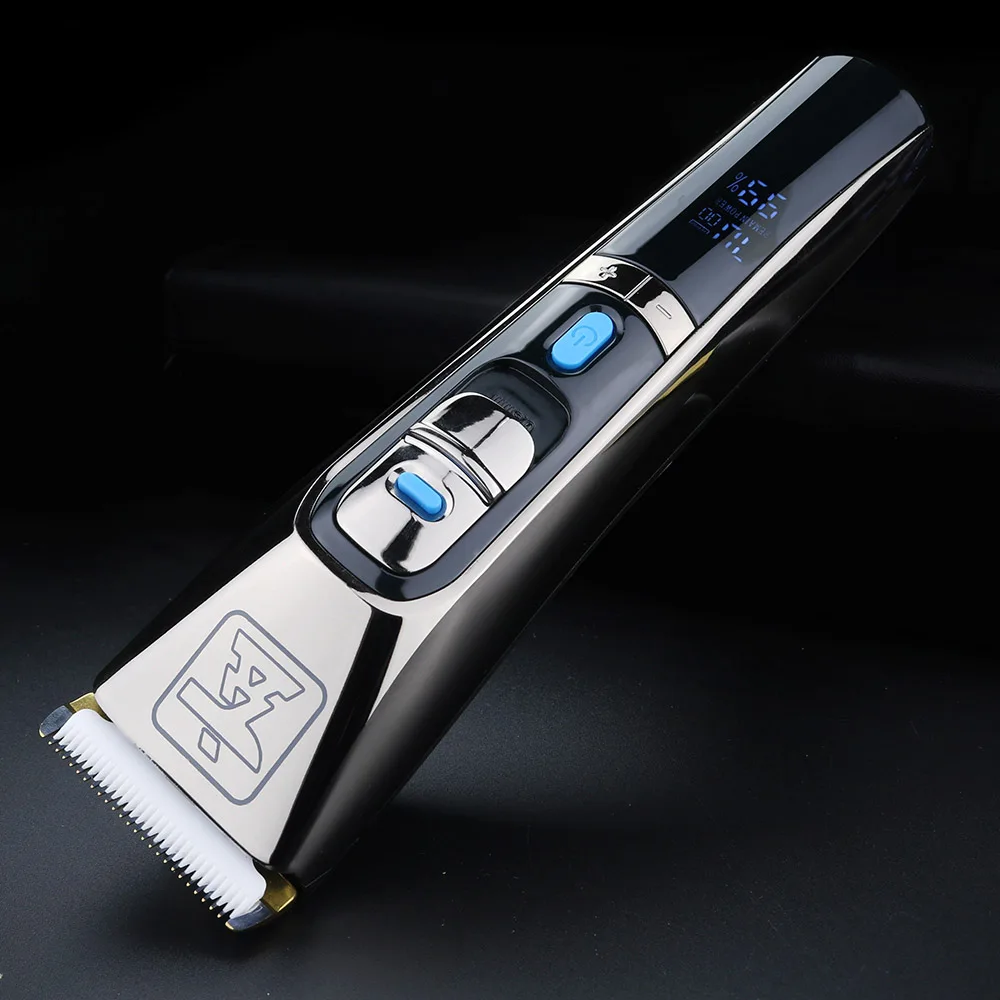 XUANFENG hair clipper, electric hair clipper, LED display with three levels of adjustment for home or hair salon hair clippers