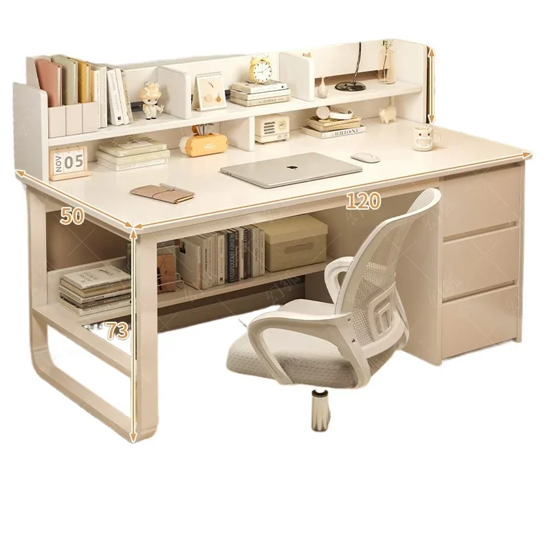 عرض درج مكتب منظم مكتب منظم مريح الكمبيوتر الغرور مكتب مكتب دراسة الاستقبال Tavolino الأثاث العصري