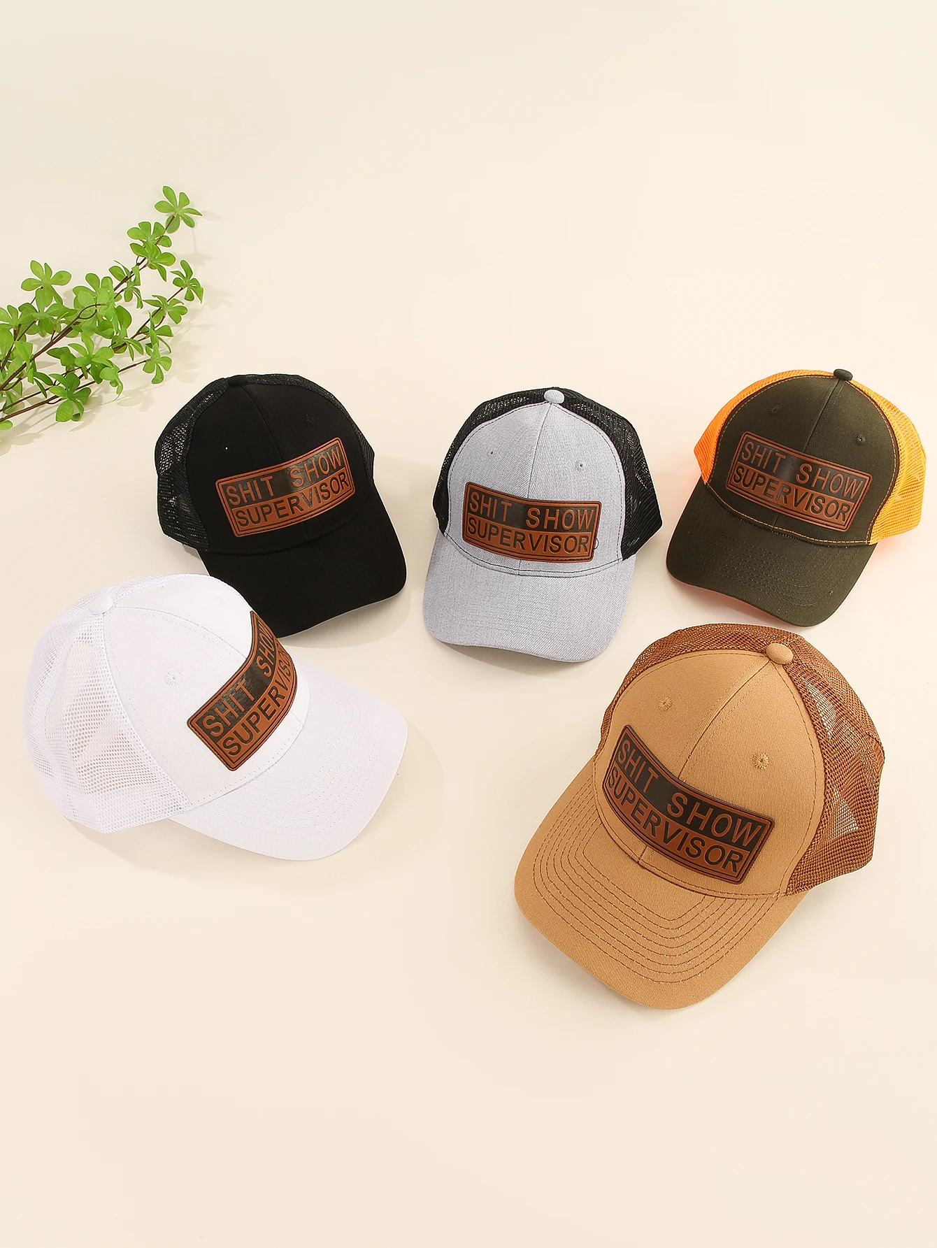 

Fashion Letter shit show Embroidery Hip Hop Hats Outdoor Adjustable Casual Baseball Caps Sunscreen Hat