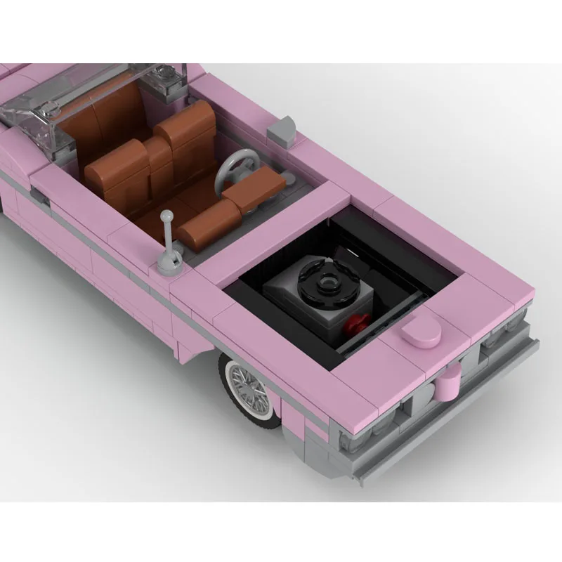 moc-256217-new-pink-sports-supercar-racing-building-block-model-377-parts-girls'-children's-birthday-christmas-toy-gift