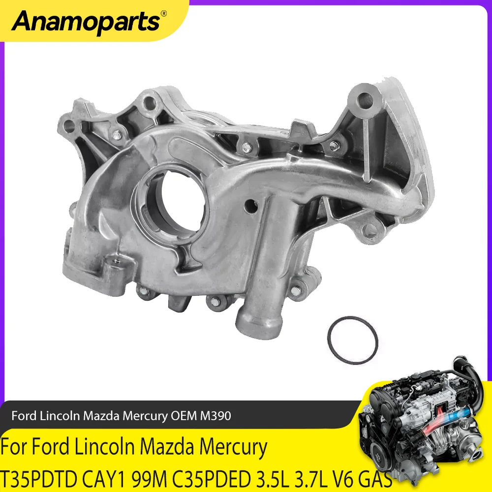 Engine Parts Oil Pump Fit 3.5 3.7 L For Ford F150 Expedition Edge Lincoln MKT Mazda Mercury 3.5L 3.7L V6 GAS M390 7T4Z6600AA