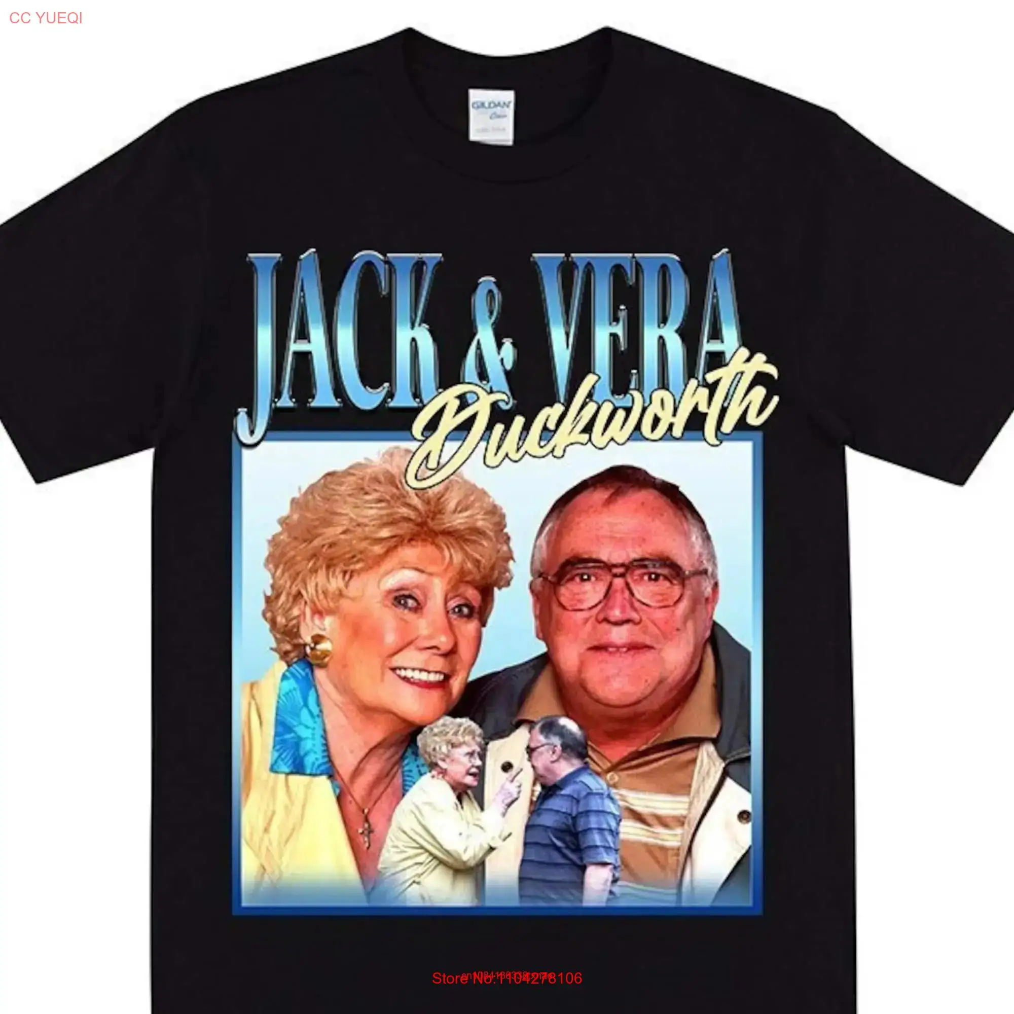 JACK VERA DUCKWORTH Homage T shirt For Corrie Fans Coronation Street 90s Style Trend Christmas Ideas British Humour Theme