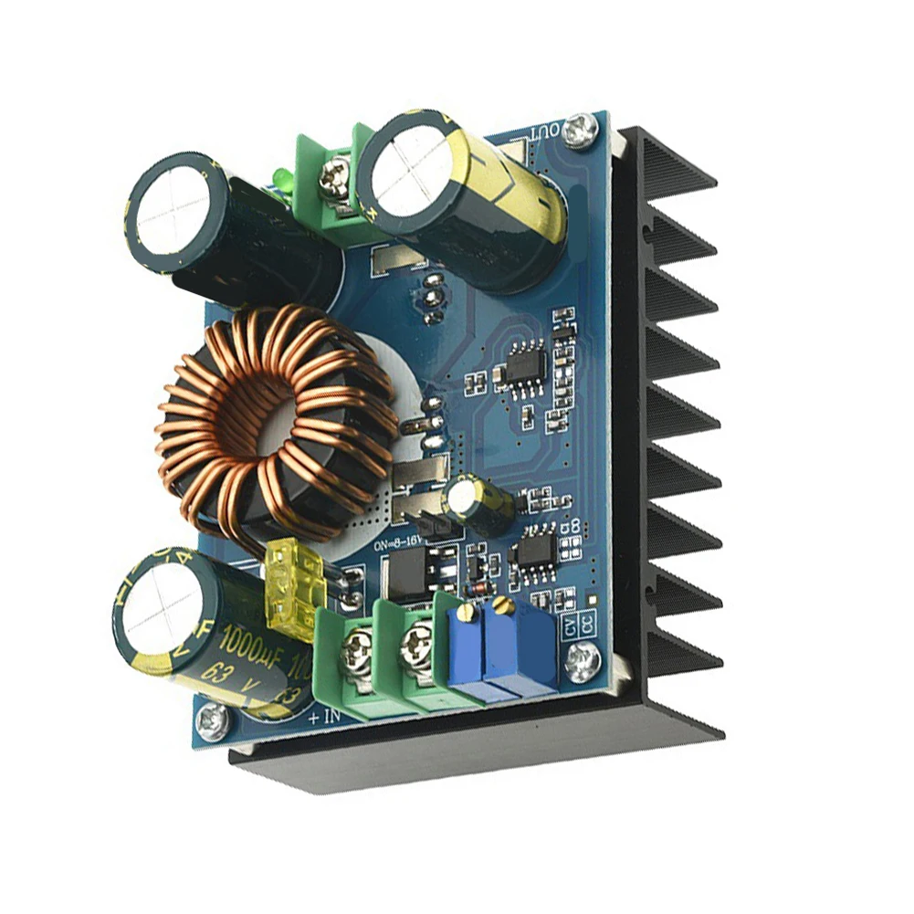 1pc DC10-60V To 12-80V High-power Boost Module 600W MPPT Solar Voltage Regulator Boost Constant Current Module Power Supply