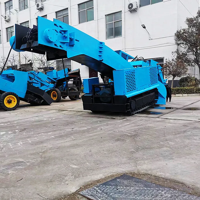 Hot Sale Raking Machine Small Mining Loading And Unloading Equipment Mucking Loader Crawler Slag Removing Machine
