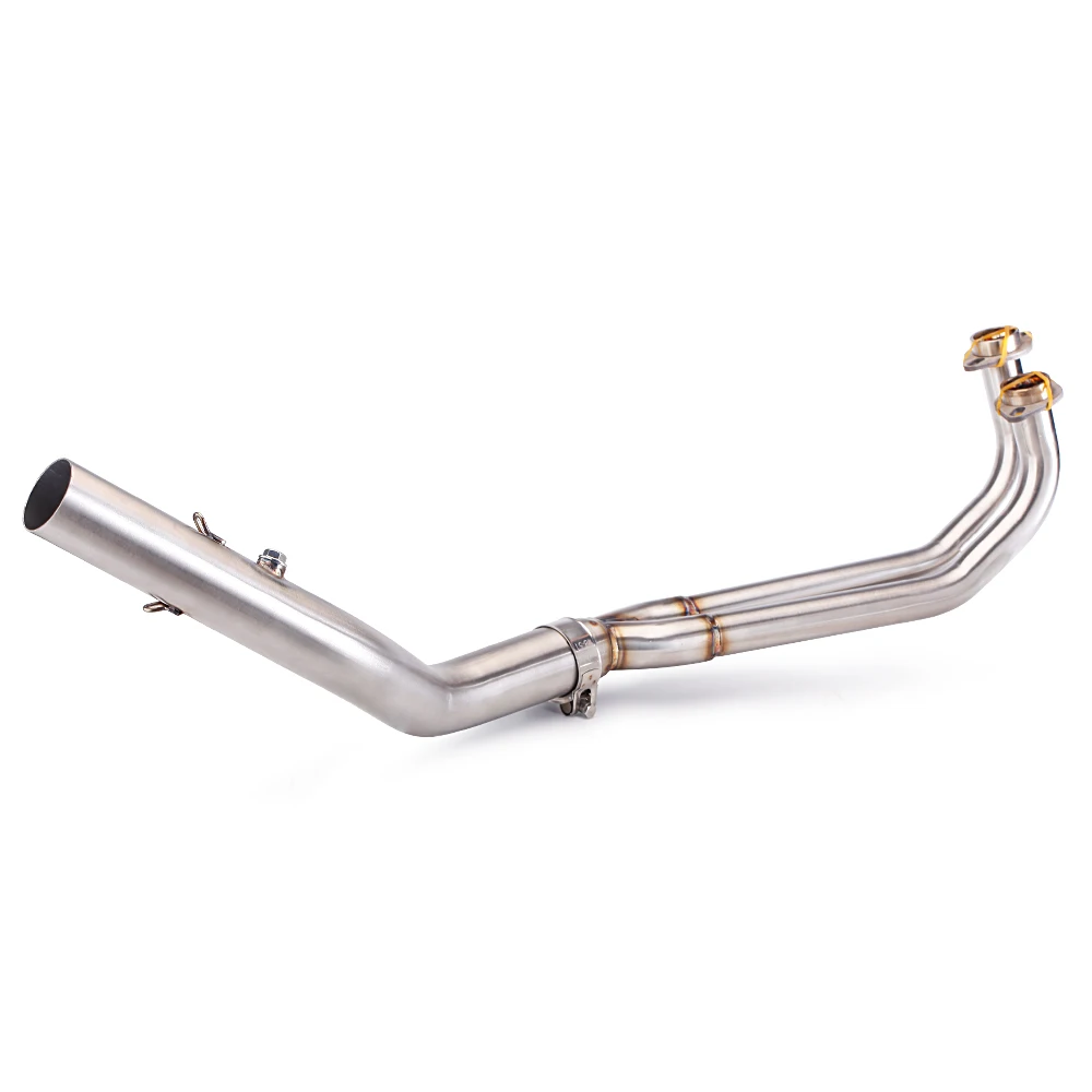 Full System Motorcycle Exhaust Escape Moto Middle Link Pipe Slip For MAXSYM TL500 TL 500 Connecting 51mm Moto Muffler DB Killer