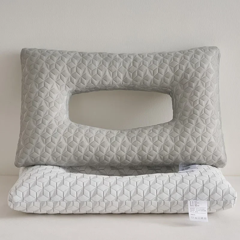 Ear protection pillow, side sleeping non pressure ear pillow, bedridden elderly pillow, ear piercing  headphone