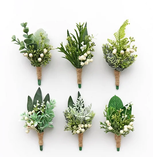 في الهواء الطلق الزفاف الأوروبي النباتات الخضراء الغابات بروش زهرة وصيفه الشرف اليد زهرة المعصم زهرة الزفاف الاحتفال التصوير الفوتوغرافي pr