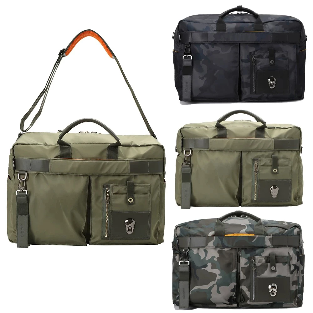 حقيبة ملابس كامو جولف، سعة تخزين كبيرة مع نسيج مقاوم للماء، قماش رياضي عصري للرجال والنساء